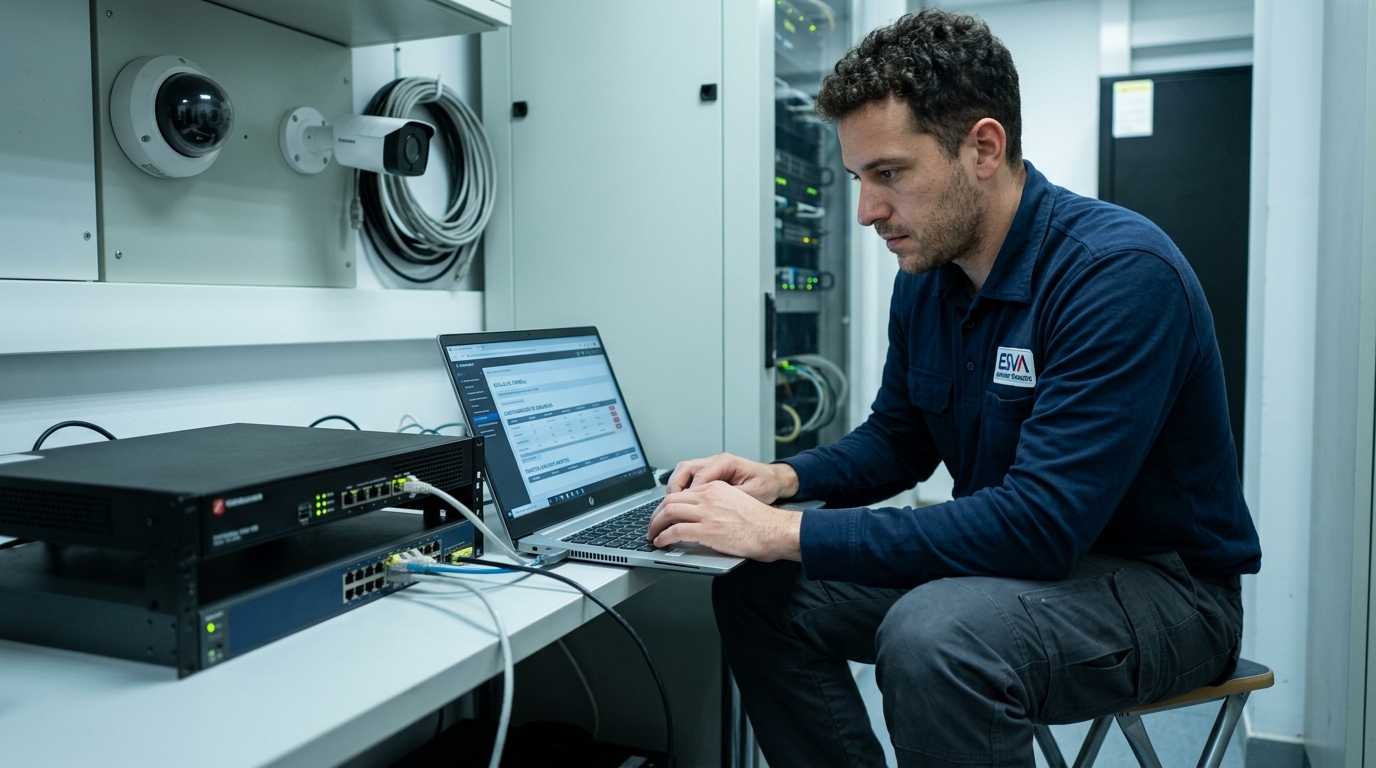 Seguridad electrónica y ciberseguridad en redes de Piura